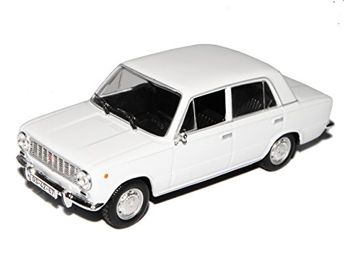 Lada 2101 1200 Ziguli Limousine Weiss 1971-1988 1/43 Modellcarsonline Modell Auto