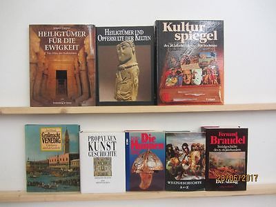 23 Bücher Bildbände Kunst Kultur Geschichte Weltgeschichte