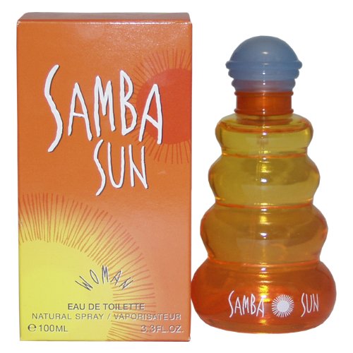 SAMBA SUN von Perfumers Workshop für Damen. EAU DE TOILETTE SPRAY 3.3 oz / 100 ml