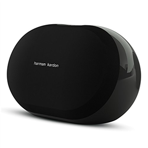 Harman-Kardon OMNI 20 Drahtloser HD-Lautsprecher Wireless WiFi Lautsprechersystem mit Bluetooth und Firecast Technologie für Multikanal/Multigerät Surroundsound Streaming - Schwarz