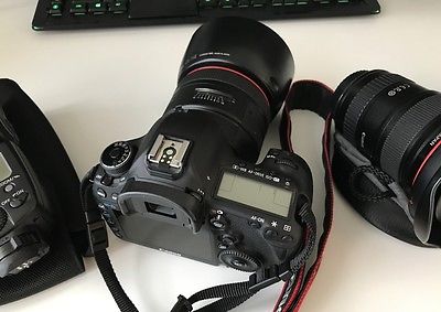 Canon EOS 5D Mark III 22.3 MP SLR-Digitalkamera + lens