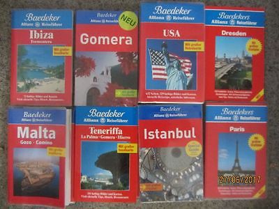 46 Bücher Reiseführer Baedeker Allianz Reiseführer national und international