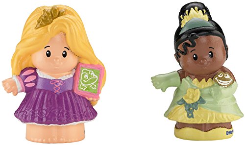 Little People Disney Spiel- und Sammelfiguren X6028 - Rapunzel und Tiana