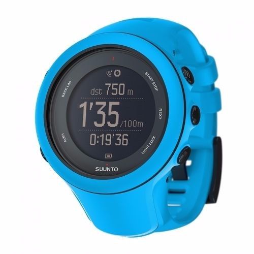 Suunto Ambit3 Blue Sport Uhr GPS Pulsmesser Multifunktionsuhr Blau