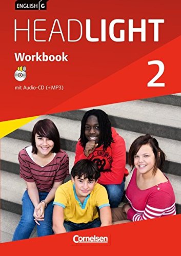 English G Headlight - Allgemeine Ausgabe: Band 2: 6. Schuljahr - Workbook mit Audio-CD: Audio-Dateien auch als MP3