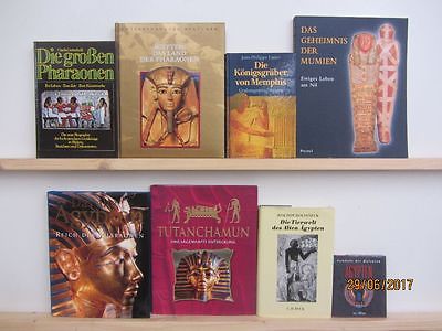 33 Bücher Ägypten Pharaonen Pyramiden Königsgräber ägyptische Geschichte