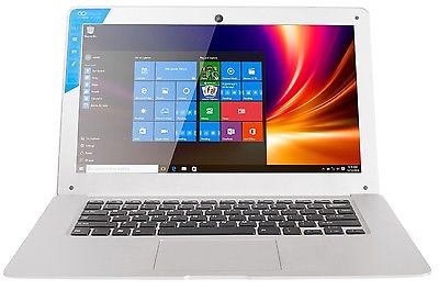 GoClever Insignia 1410 Win 10 silberfarben 13mm flach 14Zoll UltraBook Laptop PC