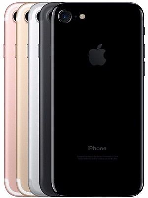 Apple iPhone 7 - 32GB - 128GB - 256GB - Jet Black - Silber - Rose / Gold - Red !