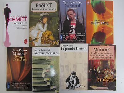 102 Bücher Taschenbücher französische Taschenbücher 