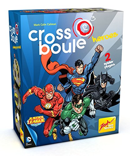 Zoch 601105089 - Crossboule Spiel, Heroes Batman vs Superman, bunt