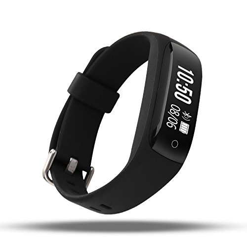 aokii Herzfrequenz Monitor, Wireless Fitness Tracker, Sport Armband mit multi-functions Aktivität Smart Armband Schrittzähler Armbanduhr