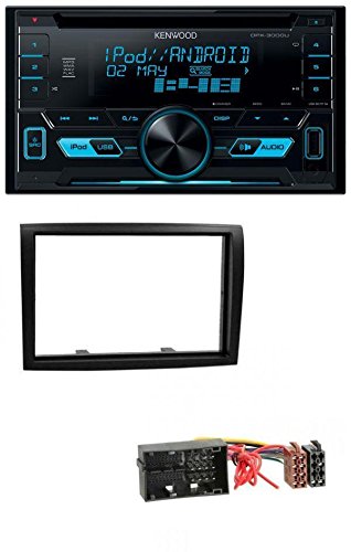 Kenwood DPX-3000U 2DIN USB AUX MP3 CD Autoradio für Peugeot Boxer ab 06 Fiat Ducato Citroen Jumper