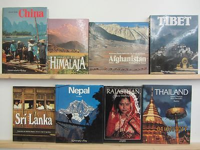 25 Bücher Bildbände  Asien asiatische Länder asiatische Landschaften