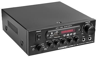 DJ PA HiFi Endstufe Power Amp Bluetooth Verstärker Karaoke Amplifier USB SD AUX