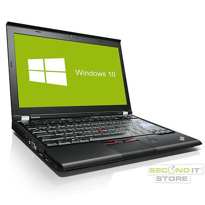 Lenovo ThinkPad X220 Notebook Intel Core i5 2x 2,5 GHz 8 GB RAM 320 GB HDD Win10