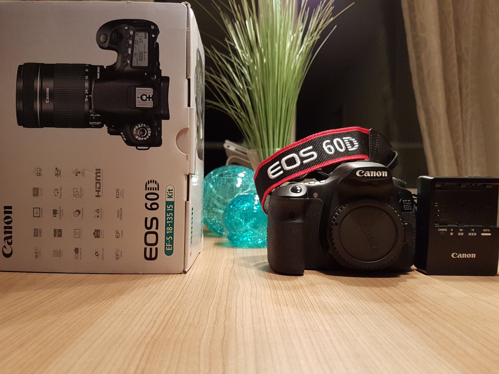 Canon EOS 60D - BODY ONLY - 18.0 MP SLR-Digitalkamera - Schwarz (Nur Gehäuse)