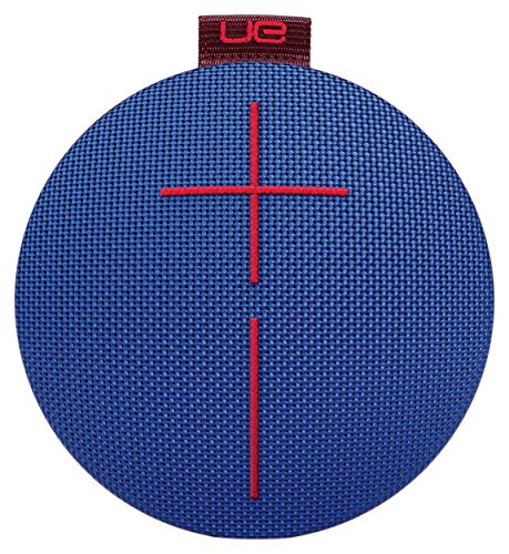 Ultimate Ears Roll 2 Bluetooth Lautsprecher (Tragbar mit Floatie, Wasserdicht und Stoßfest) Blau, Rot