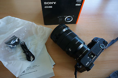 Sony Alpha ILCE-6300 Gehäuse A 6300 Body schwarz wie neu