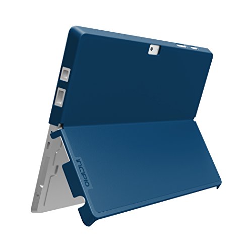 Incipio Feather [Advance] Extrem Dünne Folio Schutzhülle mit Kickstand Kompatibel mit Microsoft Surface 3 - Dunkelblau