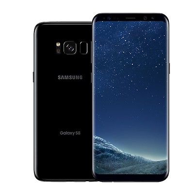 Samsung Galaxy S8 - SM-G950F - 64GB - Midnight Black - (Ohne SIM-Lock) - NEU