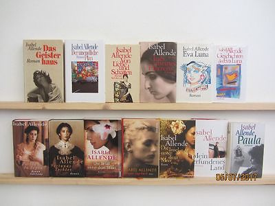 Isabel  Allende 13 Bücher Romane Klassiker der Weltliteratur