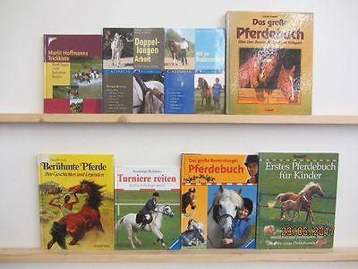50 Bücher Bildbände Pferde Reiten Pferdepflege Pferderassen Reitsport