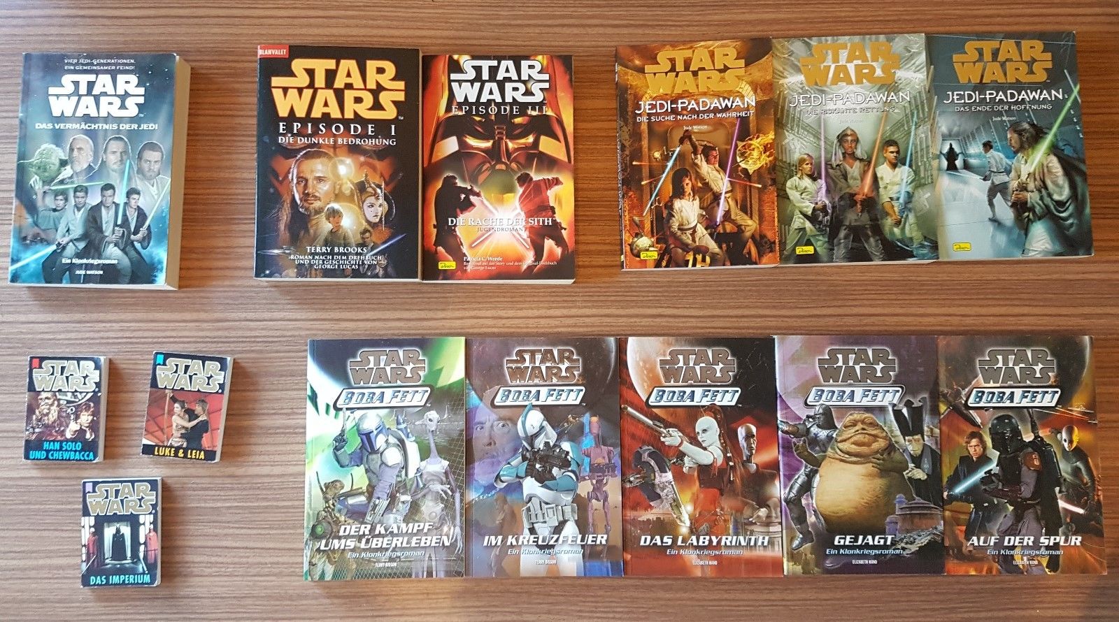 Star Wars Büchersammlung 11+3