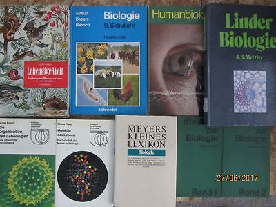 42 Bücher Biologie Schulbücher Fachbücher Duden Pflanzenanatomisches Praktikum
