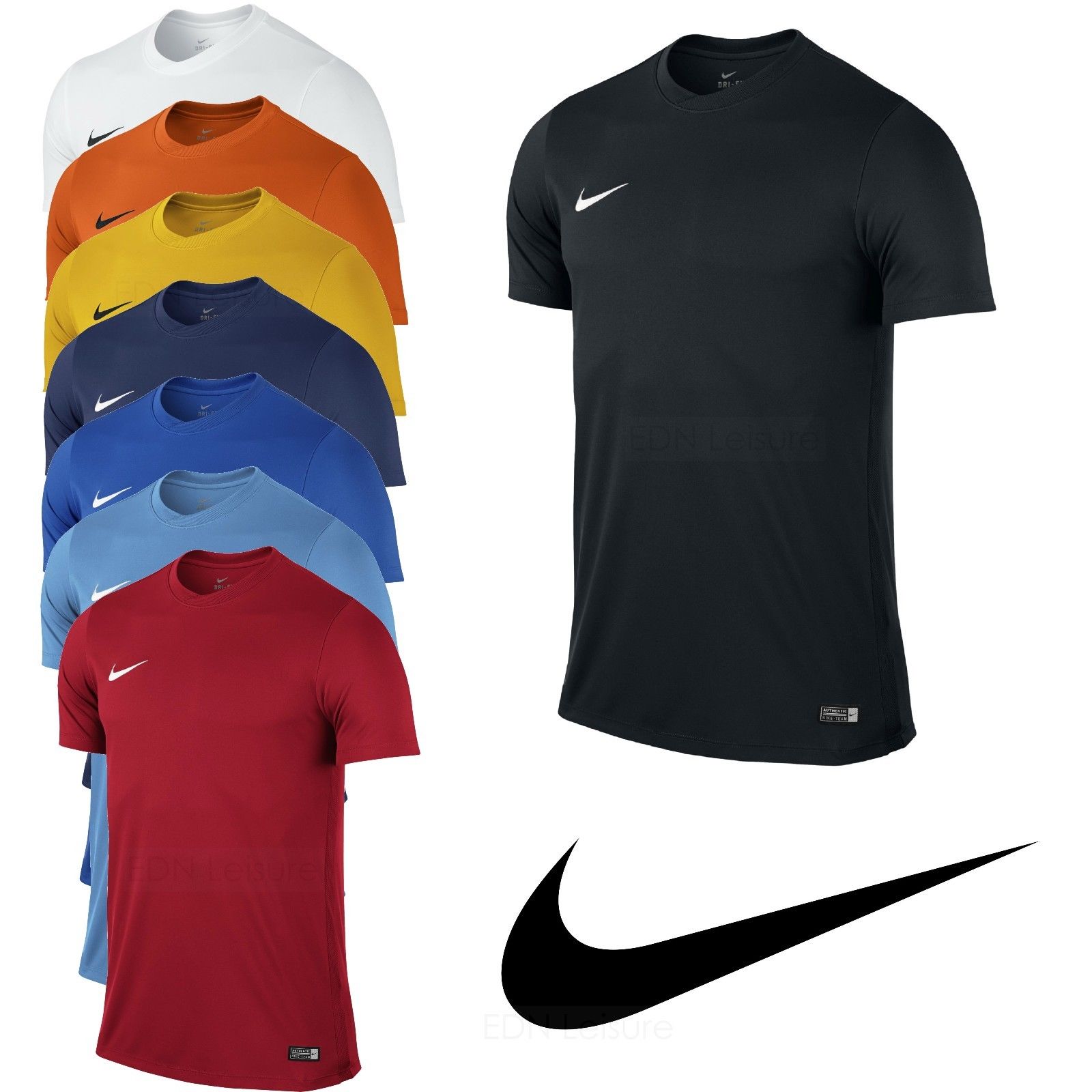 Nike Mens T Shirt Football Training Top Gym Sport Dri Fit Park Size S M L XL XXL