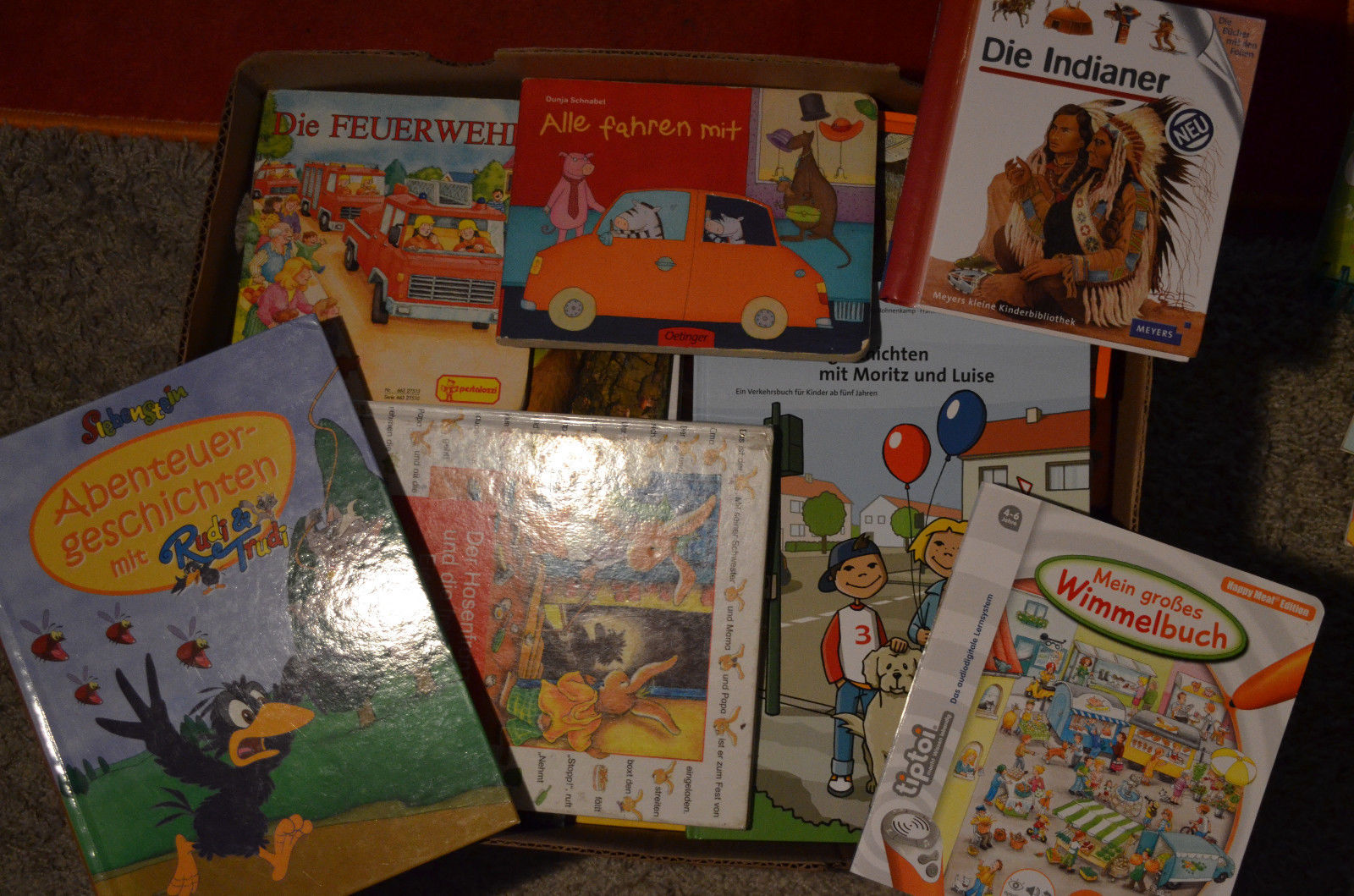 Tolles Paket mit 63 tollen Kinderbücher, Polizei, Feuerwehr, Wimmelbuch uvm