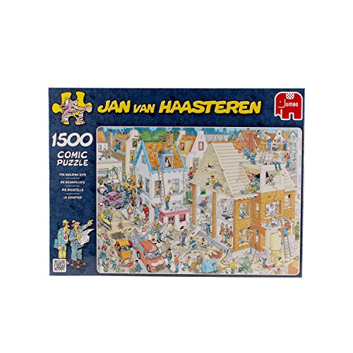 Jumbo 17461 - Jan van Haasteren, Die Baustelle, 1500 Teile
