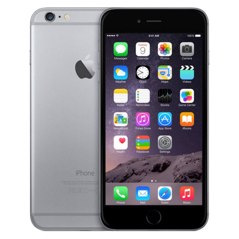 Apple iPhone 6 - 64GB - Spacegrau (Ohne Simlock) Smartphone