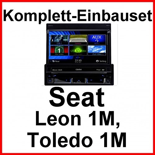 Komplett-Set Seat Leon 1M Toledo 1M Clarion NZ502E Navigation USB AUX Bluetooth