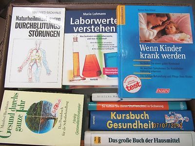 43 Bücher Gesundheit Medizin Selbstheilung Naturmedizin Naturheilkunde