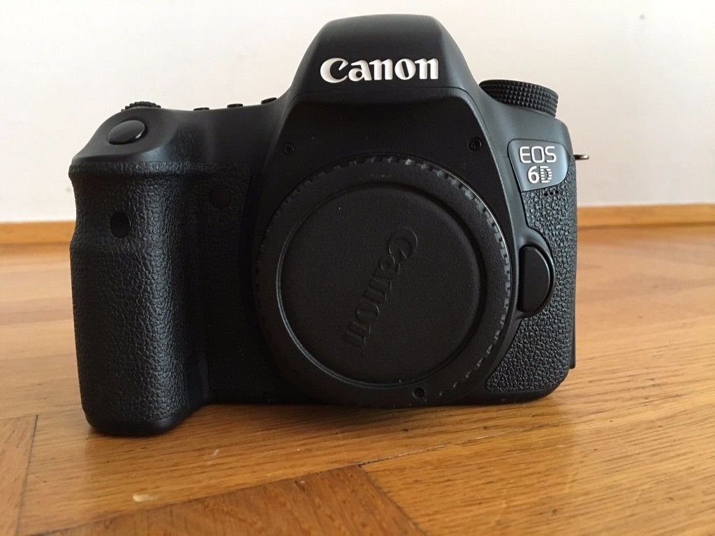 Canon EOS 6D 2.,2 MP SLR-Digitalkamera - Schwarz (Nur Gehäuse)
