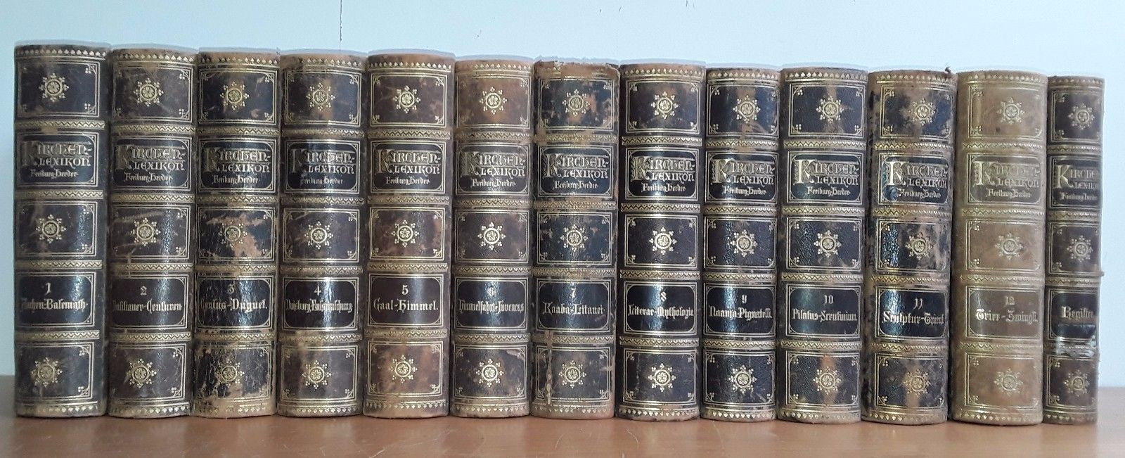Wetzer und Welte's Kirchenlexikon Band 1-12 + Reg. (13 Bände komplett) 2. Aufl.