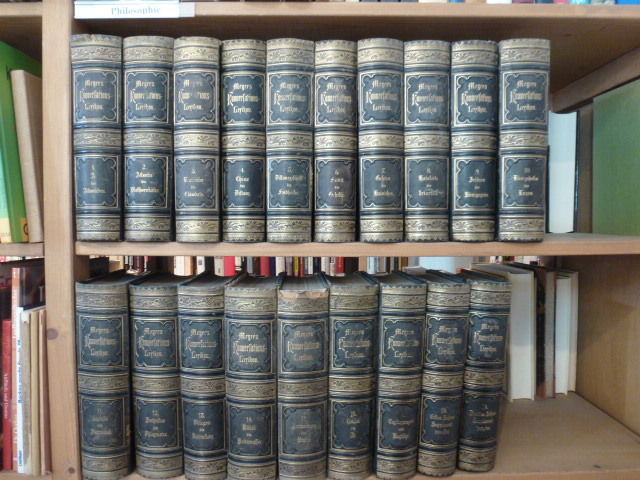 Meyers Konversations Lexikon, 4. Auflage, 19 Bde ( kpl.), Lpz, 1888 - 1892