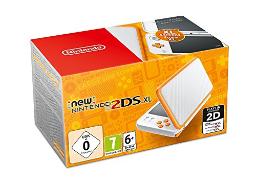 New Nintendo 2DS XL Weiß + Orange