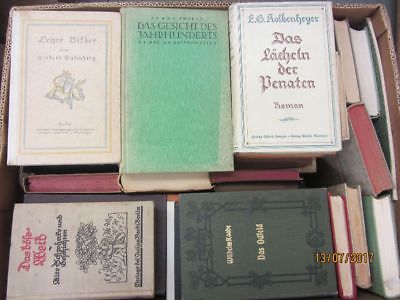 63 Bücher antiquarische Bücher