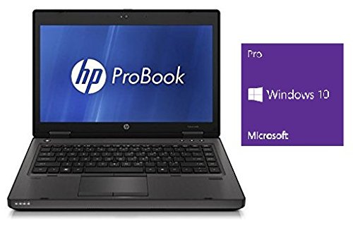 HP Probook 6460b Notebook | 14 Zoll Display | Intel Core i5-2520M @ 2,5 GHz | 4GB DDR3 RAM | 320GB HDD | DVD-Brenner | Windows 10 Pro (Zertifiziert und Generalüberholt)