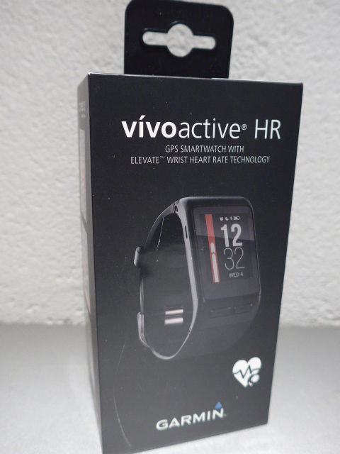 GARMIN vivoactive HR GPS Smartwatch Herzfrequenzmesser Bluetooth NEU