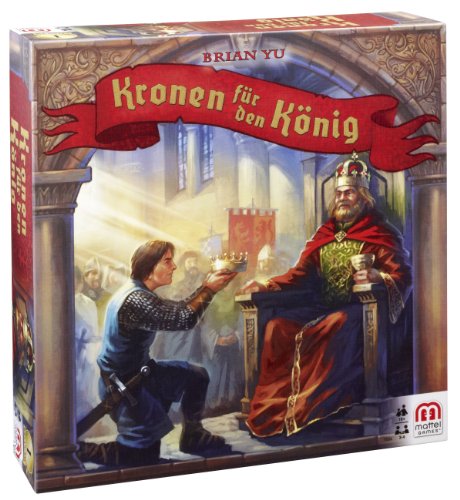 Mattel Y2553 - Kronen für den König, Strategie- und Geschicklichkeitsspiel