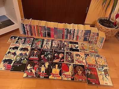 Riesen Manga Sammlung ! 95 Taschen-Bücher Paket ua. Detektiv Conan Carlsen Comic