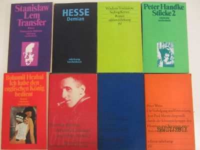 101 Bücher Taschenbücher suhrkamp Verlag