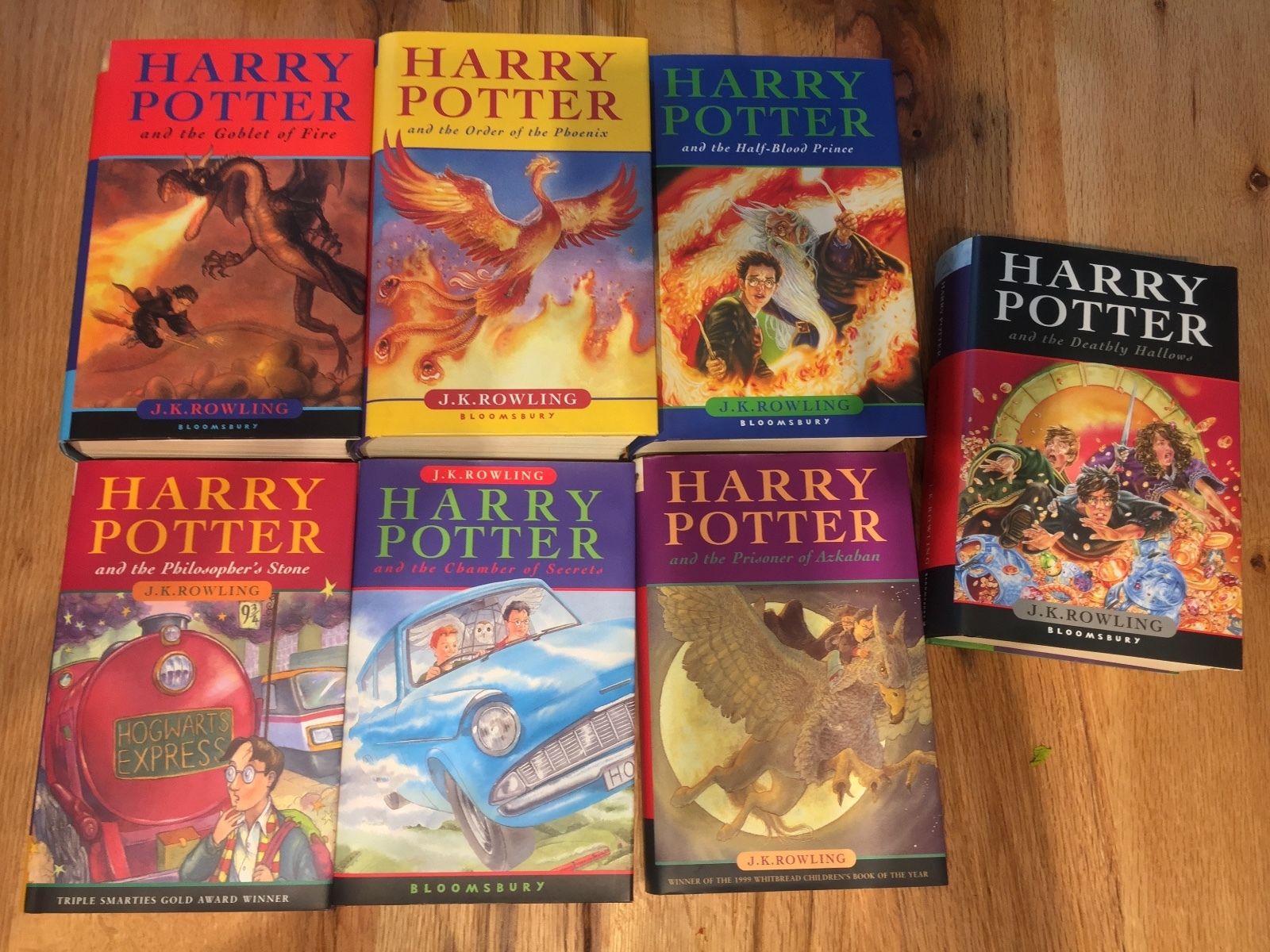 Harry Potter 1-7 Englisches Original Wie neu