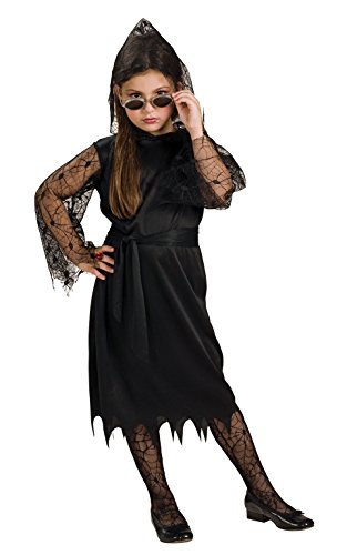 Rubie 's Offizielles Gothic Spitzen Vampir Kostüm Mädchen Medium