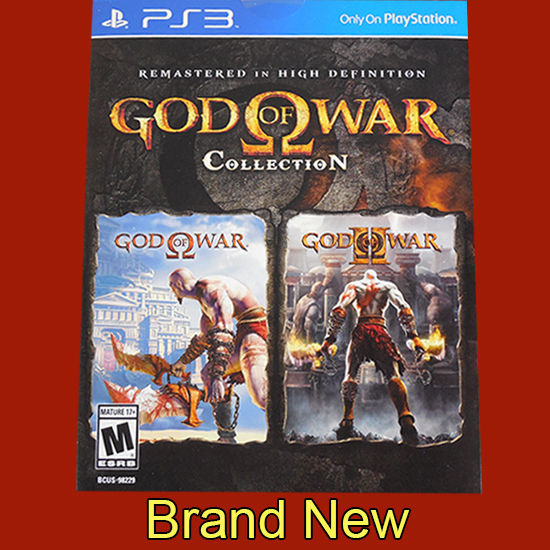 GOD OF WAR Collection Remastered in HD - PlayStation 3 PS3 ~ Brand New 