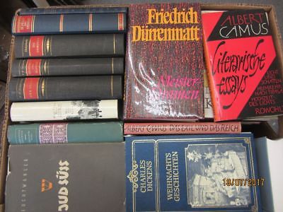 39 Bücher Romane internationale Klassiker Camus Dickens Dostojewski  u.a.