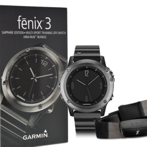 Garmin Fenix 3 Sapphire Edition HRM Run Bundle