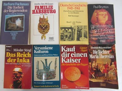 65 Bücher Taschenbücher Geschichte Weltgeschichte  Kultugeschichte
